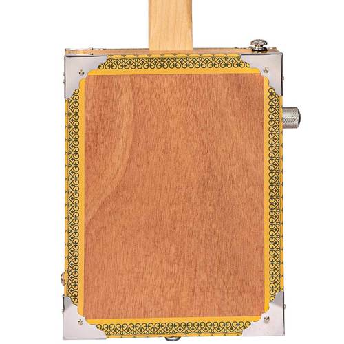 Lace Cigar Box Electric Guitar 3 String Secret Society Lace Cigar Box Electric Guitar 3 String Secret Society
