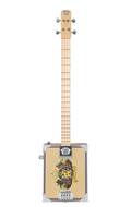 Lace Cigar Box Electric Guitar 4 String Royalty