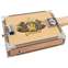 Lace Cigar Box Electric Guitar 4 String Royalty Front View