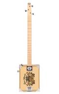 Lace Cigar Box Electric Guitar 3 String Americana