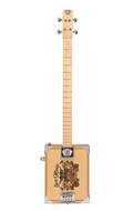 Lace Cigar Box Electric Guitar 4 String Americana