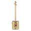 Lace Cigar Box Electric Guitar 3 String  Deer Crossing Front View