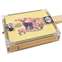 Lace Cigar Box Electric Guitar 3 String  Deer Crossing Front View