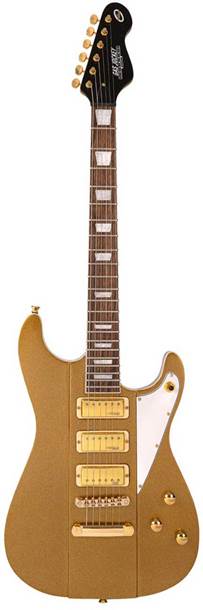 Vintage Joe Doe Gas Jockey Electric Guitar Sparkling Gold Sand
