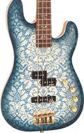 Vintage JDV40 Lutetia Bass Paisley Blueburst