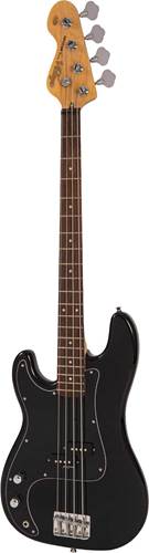 Vintage LH-V40BLK V40 Coaster Series Left Handed Bass Guitar Gloss Black