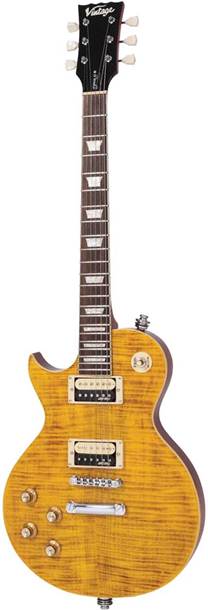 Vintage LV100AFD V100 Guitar Paradise Left Handed