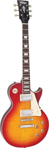 Vintage V100 ReIssued Electric Guitar Cherry Sunburst
