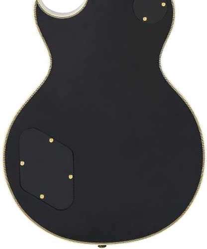 Vintage V100PBB V100 Guitar 2W90 Gold Hardware Gloss Black Vintage V100PBB V100 Guitar 2W90 Gold Hardware Gloss Black