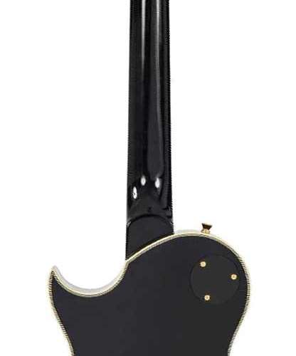 Vintage V100PBB V100 Guitar 2W90 Gold Hardware Gloss Black Vintage V100PBB V100 Guitar 2W90 Gold Hardware Gloss Black