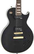 Vintage V100PBB V100 Guitar 2W90 Gold Hardware Gloss Black