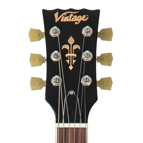 Vintage V100P ReIssued Electric Guitar Boulevard Black Vintage V100P ReIssued Electric Guitar Boulevard Black