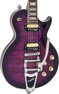 Vintage V100PLB V100 ReIssued with Bigsby Flamed Purpleburst