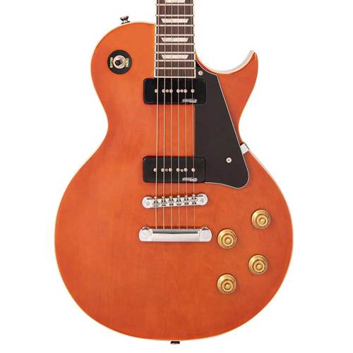 Vintage V100P ReIssued Electric Guitar Natural Mahogany Vintage V100P ReIssued Electric Guitar Natural Mahogany