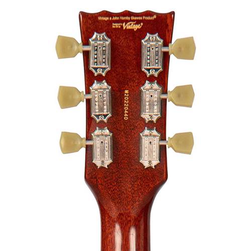 Vintage V100P ReIssued Electric Guitar Natural Mahogany Vintage V100P ReIssued Electric Guitar Natural Mahogany