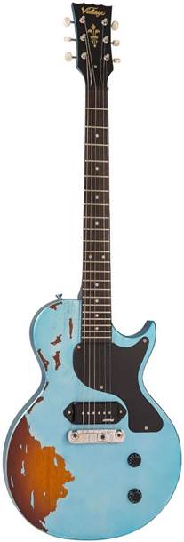 Vintage V120MRGHB V120 Icon Distressed Gun Hill Blue On Sunburst