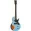 Vintage V120MRGHB V120 Icon Distressed Gun Hill Blue On Sunburst Front View