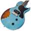 Vintage V120MRGHB V120 Icon Distressed Gun Hill Blue On Sunburst Front View