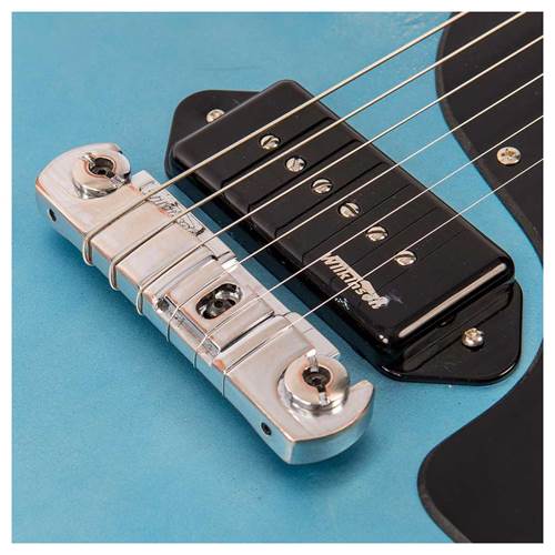 Vintage V120MRGHB V120 Icon Distressed Gun Hill Blue On Sunburst Vintage V120MRGHB V120 Icon Distressed Gun Hill Blue On Sunburst