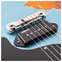 Vintage V120MRGHB V120 Icon Distressed Gun Hill Blue On Sunburst Front View