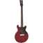 Vintage V130 ReIssued Electric Guitar Double Cut Satin Cherry Front View