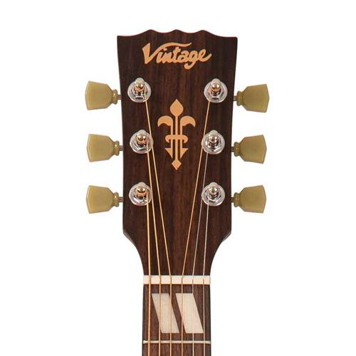 Vintage Historic Series Dreadnought Acoustic Guitar Vintage Sunburst Vintage Historic Series Dreadnought Acoustic Guitar Vintage Sunburst