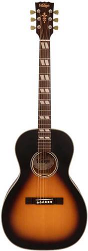 Vintage Historic Series Parlour Acoustic Guitar - Vintage Sunburst