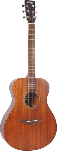 Vintage V300MH Folk Guitar- Solid Top- Mahogany Series