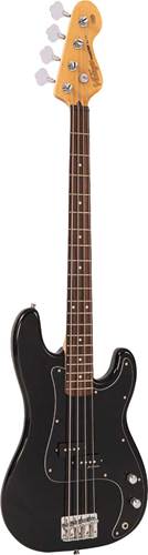 Vintage V40BLK V40 Coaster Series Bass Guitar Gloss Black