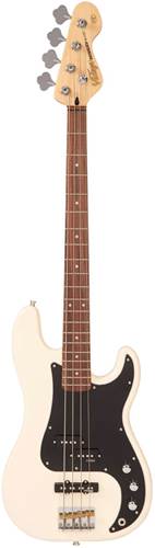 Vintage V42 ReIssued Bass Guitar Vintage White Vintage V42 ReIssued Bass Guitar Vintage White