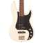 Vintage V42 ReIssued Bass Guitar Vintage White Front View