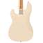 Vintage V42 ReIssued Bass Guitar Vintage White Front View