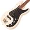 Vintage V42 ReIssued Bass Guitar Vintage White Front View