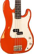 Vintage V4MRFR V4 Icon Bass Distressed Firenza Red
