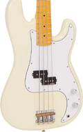 Vintage V4 ReIssued Maple Fingerboard Bass Vintage White