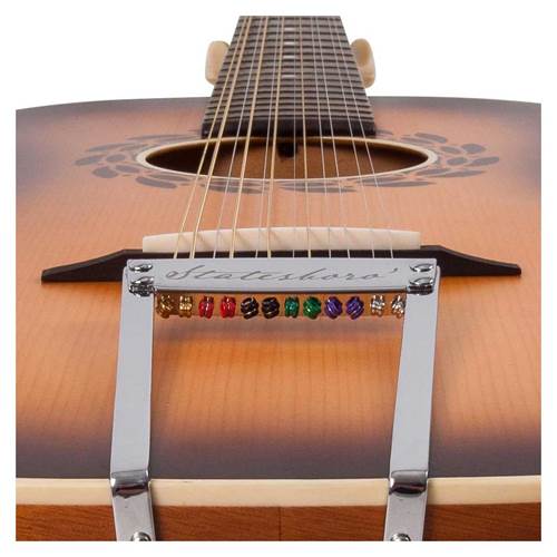 Vintage Statesboro Paul Brett 12 String Acoustic Satin Antique Burst Vintage Statesboro Paul Brett 12 String Acoustic Satin Antique Burst