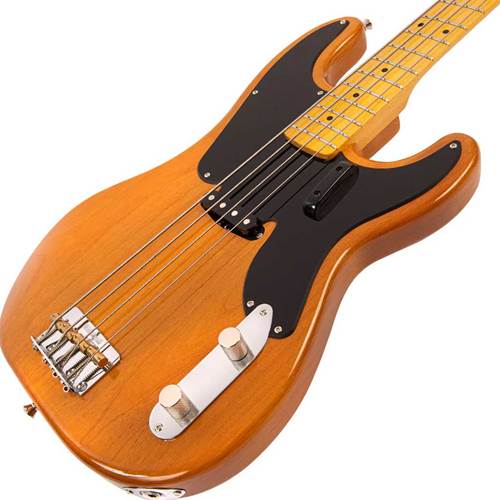 Vintage V51BD V51 Bass Guitar Blonde Vintage V51BD V51 Bass Guitar Blonde