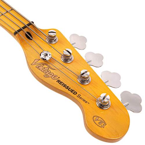 Vintage V51BD V51 Bass Guitar Blonde Vintage V51BD V51 Bass Guitar Blonde