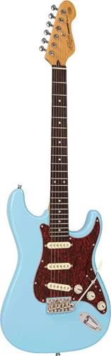 Vintage V60 Coaster Series Electric Guitar Laguna Blue