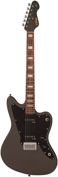 Vintage V65HGY V65 Hardtail Electric Guitar Satin Grey