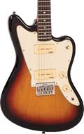 Vintage V65 ReIssued Hard Tail Electric Guitar Tobacco Sunburst