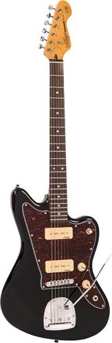 Vintage V65 ReIssued Vibrato Electric Guitar Boulevard Black