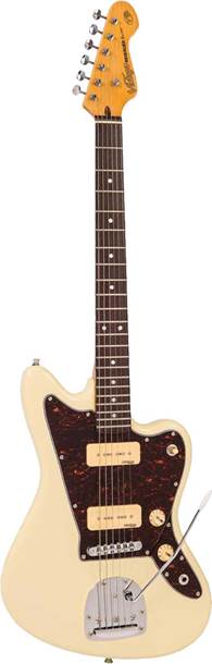 Vintage V65 ReIssued Vibrato Electric Guitar Vintage White