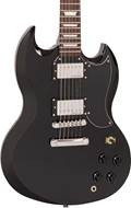 Vintage V69BLK V69 Coaster Series Electric Guitar Gloss Black