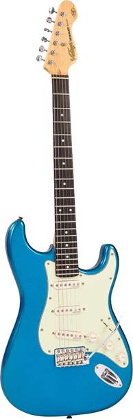 Vintage V6 ReIssued Electric Guitar Candy Apple Blue