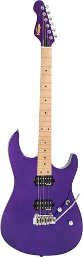 Vintage V6M24 ReIssued Series Electric Guitar Pasadena Purple