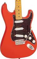 Vintage V6M ReIssued Electric Guitar Firenza Red