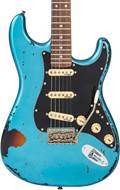 Vintage V6MRGHB V6 Icon Distressed Gun Hill Blue On Sunburst