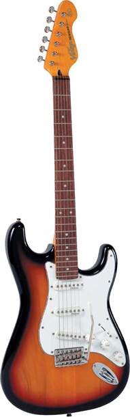 Vintage V6 ReIssued Sunburst Rosewood Fingerboard
