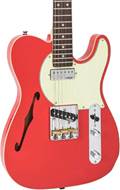 Vintage V72FR V72 ReIssued Electric Guitar Firenza Red